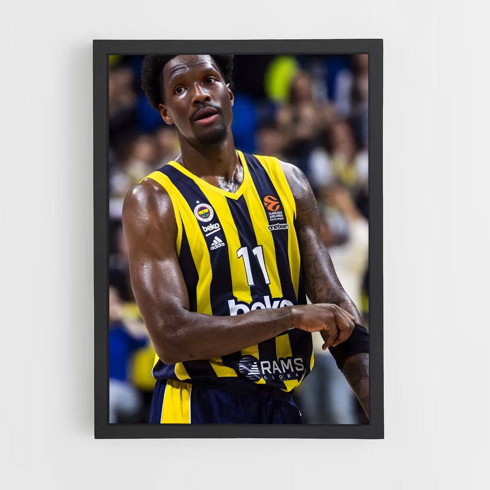 Poster L'Échec du Héros – affiche Basketball (vue 2)